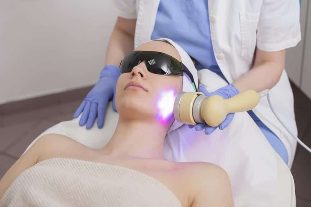 Laser resurfacing treatment